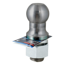 Load image into Gallery viewer, Curt 3in Trailer Ball (2in x 3-1/4in Shank 30Klbs Raw Steel)
