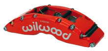 गैलरी व्यूवर में इमेज लोड करें, Wilwood Caliper-TC6R-Red 1.88/1.62/1.62in Pistons 1.38in Disc