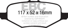 गैलरी व्यूवर में इमेज लोड करें, EBC 13+ Ford Explorer 3.5 Twin Turbo 4WD Yellowstuff Rear Brake Pads