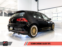Charger l&#39;image dans la galerie, AWE Tuning VW MK7 GTI Touring Edition Exhaust - Chrome Silver Tips