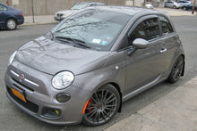 Carica l'immagine nel visualizzatore di Gallery, Rally Armor 12+ Fiat 500 (Pop/Sport/Lounge/Abarth) Red Mud Flap w/ White Logo