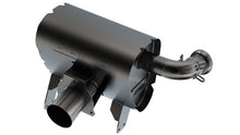 Cargar imagen en el visor de la galería, Borla 15-22 Can-Am Maverick X3 900cc Triple Turbo Manifold-Back Exhaust Atak Muffler - Black Coated