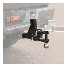 Load image into Gallery viewer, Curt Adjustable Multipurpose Ball Mount (2in Shank 2in &amp; 2-5/16in Balls)