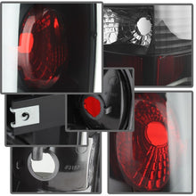 Carica l&#39;immagine nel visualizzatore di Gallery, Spyder Chevy Silverado 1500 99-02 (Not Fit Stepside) Euro Style Tail Lights Blk Smke ALT-YD-CS99-BSM