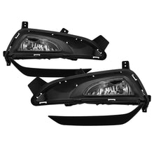 Carica l&#39;immagine nel visualizzatore di Gallery, Spyder 16-18 Hyundai Tucson OEM Style Fog Lights w/Switch - Clear (FL-HYTU2016-C)