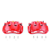 Charger l&#39;image dans la galerie, Power Stop 07-09 Chrysler Aspen Front Red Calipers w/Brackets - Pair