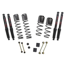 Carica l&#39;immagine nel visualizzatore di Gallery, Skyjacker Diesel 2.5in Dual Rate Long Trvl Sus Lift Kit w/Blk MAX Shocks - 2020 Jeep JL 4WD Rubicon