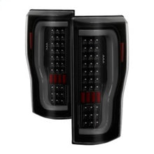 Carica l&#39;immagine nel visualizzatore di Gallery, xTune 17-18 Ford F-250 Super Duty (Excl LED Models) LED Tail Lights-Blk Smk (ALT-ON-FS17-LBLED-BSM)