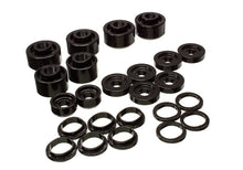 गैलरी व्यूवर में इमेज लोड करें, Energy Suspension 2005-07 Ford F-250/F-350 SD 2/4WD Reg Cab Body Mount Set - Black