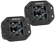 Laden Sie das Bild in den Galerie-Viewer, Rigid Industries D2 - Midnight Edition Flush Mount Spot Lights