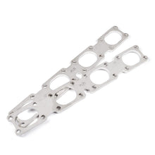 Carica l'immagine nel visualizzatore di Gallery, Stainless Works Chevrolet LT5 Flat Rectangular Port Header 304SS Exhaust Flanges 2in Primaries
