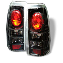 Carica l&#39;immagine nel visualizzatore di Gallery, Spyder Chevy Silverado 1500/2500 99-02 (Not Stepside) Euro Style Tail Lights Blk ALT-YD-CS99-BK