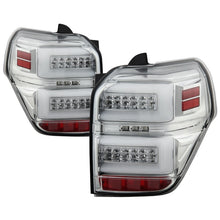 Carica l&#39;immagine nel visualizzatore di Gallery, Spyder Toyota 4Runner 10-14 LED Tail Lights - Sequential Turn Signal - Chrome ALT-YD-T4R10-SEQ-C