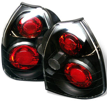 Carica l&#39;immagine nel visualizzatore di Gallery, Spyder Honda Civic 96-00 3DR Euro Style Tail Lights Black ALT-YD-HC96-3D-BK
