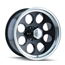 Carica l'immagine nel visualizzatore di Gallery, ION Type 171 18x9 / 6x139.7 BP / 0mm Offset / 106mm Hub Black/Machined Wheel