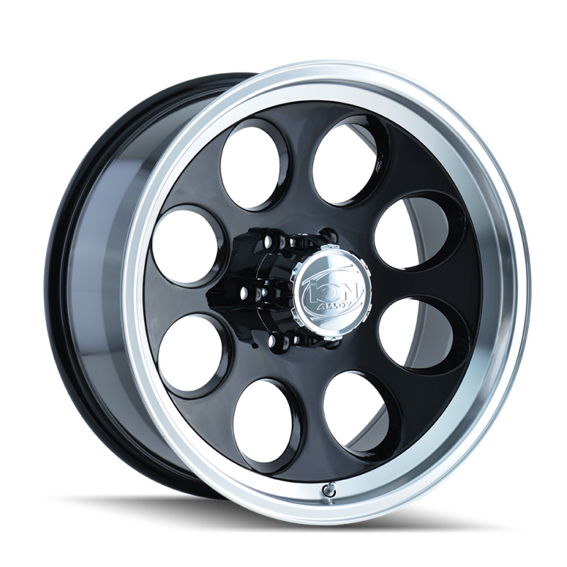 ION Type 171 20x9 / 5x139.7 BP / 0mm Offset / 108mm Hub Black/Machined Wheel