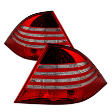 Cargar imagen en el visor de la galería, Xtune Mercedes Benz W220 S-Class 00-05 LED Tail Lights Red Clear ALT-JH-MBW220-LED-RC
