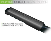 Load image into Gallery viewer, DV8 Offroad 2011-2018 Jeep JK Grey Emergency Brake Handle Cover