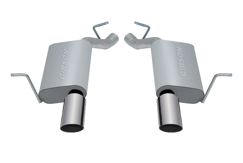 Gibson 11-18 Dodge Durango R/T 5.7L 2.25in Axle-Back Dual Exhaust - Aluminized - 2to4wheels