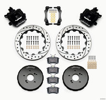 Cargar imagen en el visor de la galería, Wilwood Combination Parking Brake Rear Kit 12.88in Drilled Honda S2000