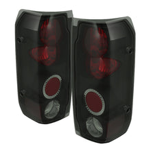Carica l&#39;immagine nel visualizzatore di Gallery, Spyder Ford F150 87-96/Ford Bronco 88-96 Euro Style Tail Lights Black Smoke ALT-YD-FF15089-BSM