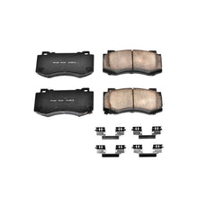 Carica l&#39;immagine nel visualizzatore di Gallery, Power Stop 05-10 Chrysler 300 Front Z17 Evolution Ceramic Brake Pads w/Hardware