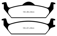 Laden Sie das Bild in den Galerie-Viewer, EBC 03-04 Dodge Dakota 2WD 3.9 Yellowstuff Rear Brake Pads