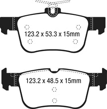 Cargar imagen en el visor de la galería, EBC 15+ Ford Edge 2.0 Turbo FWD Yellowstuff Rear Brake Pads