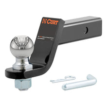 Carica l&#39;immagine nel visualizzatore di Gallery, Curt Loaded Ball Mount w/2-5/16in Ball (2in Shank 7500lbs 4in Drop)
