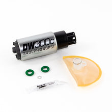 Laden Sie das Bild in den Galerie-Viewer, DeatschWerks 340lph DW300C Compact Fuel Pump w/ 06-11 Civic Set Up Kit (w/o Mounting Clips)