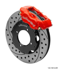 गैलरी व्यूवर में इमेज लोड करें, Wilwood Dynalite Front Big Brake Kit 11.00in SRP Drilled &amp; Slotted Rotors - Red