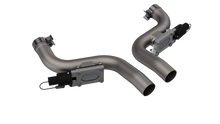 Cargar imagen en el visor de la galería, QTP 11-18 Dodge Challenger/Charger 5.7L 2.5in 304SS Aggressor Cutout Dual Mid Pipes
