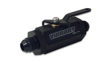 Carica l&#39;immagine nel visualizzatore di Gallery, Vibrant -10AN to -10AN Male Shut Off Valve - Black