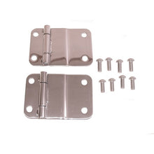 Laden Sie das Bild in den Galerie-Viewer, Rugged Ridge 76-86 Jeep CJ Stainless Steel Tailgate Hinges