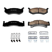 Carica l&#39;immagine nel visualizzatore di Gallery, Power Stop 80-82 Chrysler Town &amp; Country Front Z17 Evolution Ceramic Brake Pads w/Hardware
