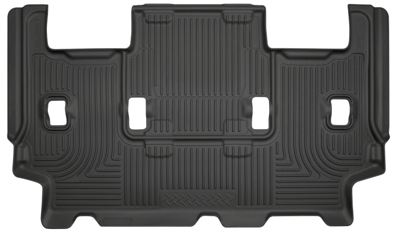 Husky Liners 07-10 Ford Expedition/Lincoln Navigator WeatherBeater 3rd Row Black Floor Liner - 2to4wheels