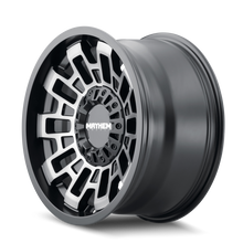 Cargar imagen en el visor de la galería, Mayhem 8113 Cortex 20x9 / 6x135 BP / 0mm Offset / 106mm Hub Matte Black w/ Dark Tint Wheel