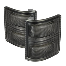 Cargar imagen en el visor de la galería, xTune Ford Superduty 08-14 F250-F550 Amber LED Mirror Signal Lens - Smoke ACC-LED-FDSD08-MR-SM
