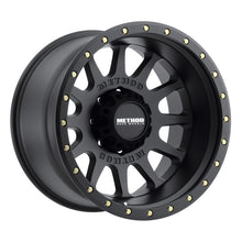 Carica l'immagine nel visualizzatore di Gallery, Method MR605 NV 20x10 -24mm Offset 8x6.5 121.3mm CB Matte Black Wheel