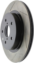 Carica l&#39;immagine nel visualizzatore di Gallery, StopTech 16-17 Subaru WRX w/EyeSight Technology Sport Slotted Rear Right Rotor