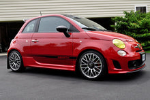 Carica l'immagine nel visualizzatore di Gallery, Rally Armor 12+ Fiat 500 (Pop/Sport/Lounge/Abarth) Red Mud Flap w/ White Logo