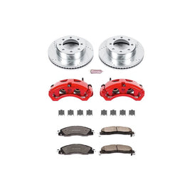 Power Stop 09-10 Dodge Ram 2500 Z36 Truck and Tow Kit w/ Calipers - Front - 2to4wheels