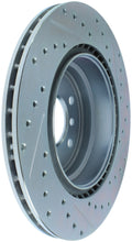 गैलरी व्यूवर में इमेज लोड करें, StopTech Select Sport 07-13 BMW 335i Slotted &amp; Drilled Vented Right Rear Brake Rotor