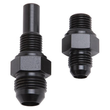 Carica l&#39;immagine nel visualizzatore di Gallery, Russell Performance -6 AN to 4L80 Transmission Ports Adapter Fittings (Qty 2) - Black Zinc