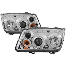 Cargar imagen en el visor de la galería, Spyder Volkswagen Jetta 99-05 Projector HeadlightsLED Halo Chrm PRO-YD-VJ99-HL-C