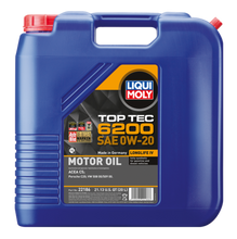 गैलरी व्यूवर में इमेज लोड करें, LIQUI MOLY 20L Top Tec 6200 0W-20 Motor Oil