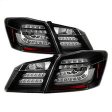 गैलरी व्यूवर में इमेज लोड करें, Spyder Honda Accord 2013-2015 4DR LED Tail Lights - Black ALT-YD-HA13LED-LED-BK