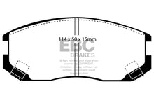 Carica l&#39;immagine nel visualizzatore di Gallery, EBC 91-94 Dodge Colt 1.5 Ultimax2 Front Brake Pads