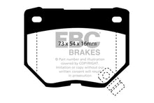Carica l&#39;immagine nel visualizzatore di Gallery, EBC 89-95 Nissan Skyline (R32) 2.6 Twin Turbo GT-R Ultimax2 Rear Brake Pads