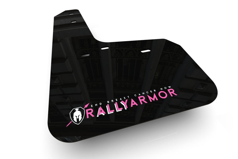 Rally Armor UR 15-21 Subaru WRX & STI Sedan Black Mud Flap BCE Pink Logo